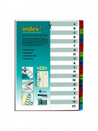 INDEX A4 PVC ABC