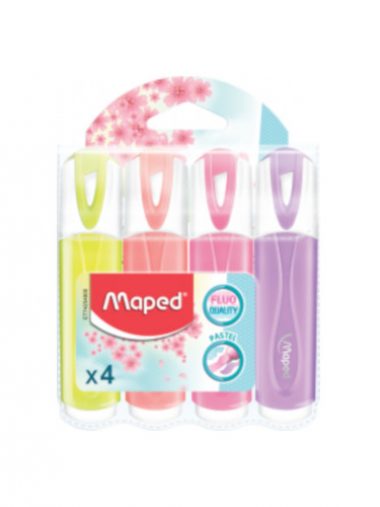 MAPED TEXT MARKER FLUO PEP’S PASTEL 1/4