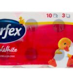 Toalet papir Perfex Pure White 3sl 10/1