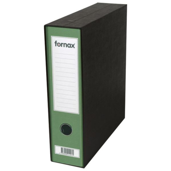 Registrator A4 Fornax Prestige 8cm sa kutijom zeleni