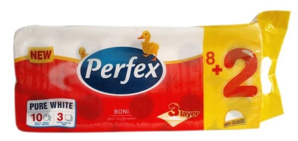 Toalet papir Perfex Soft & Light 10/1 M 3sl